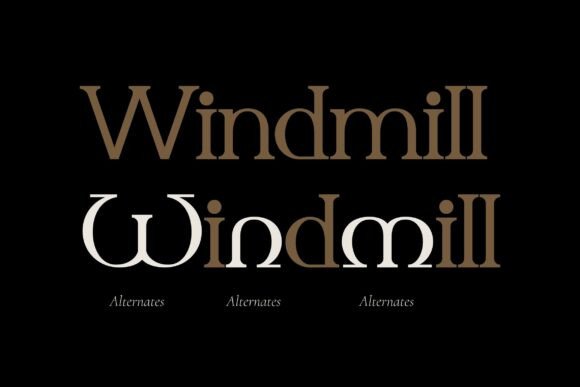 Cedor Gusron Font - Preview 2