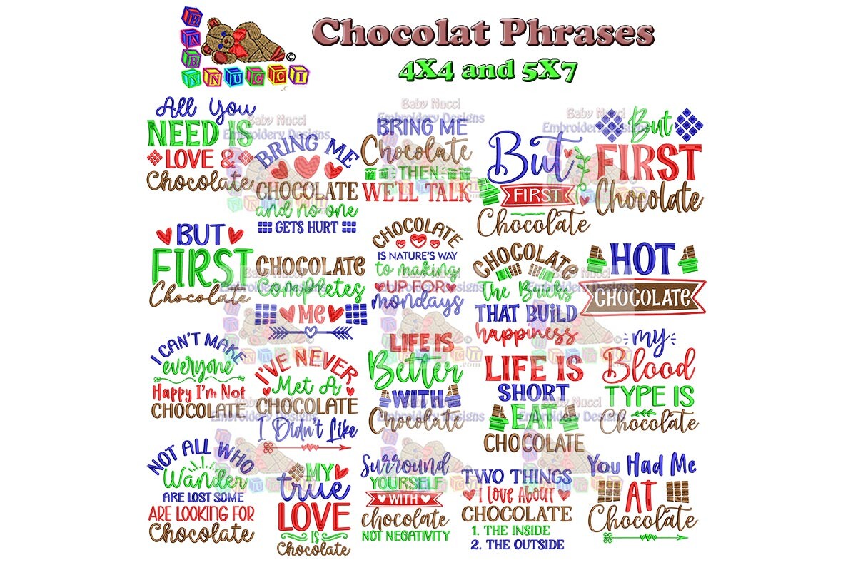 Chocolate Phrases Collection