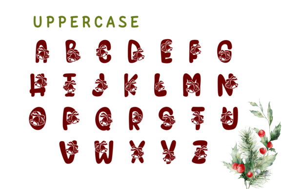 Christmas Bells Font - Preview 2