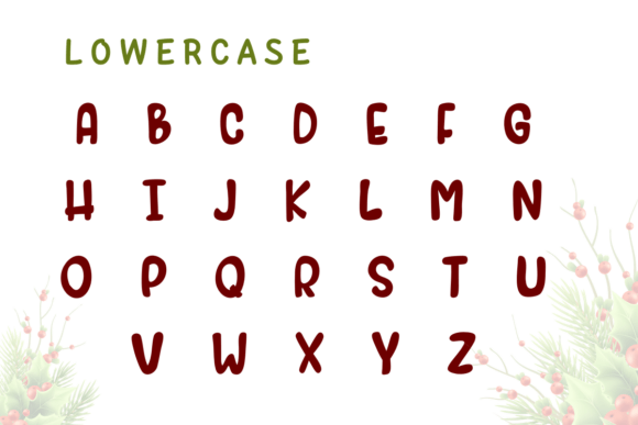 Christmas Bells Font - Preview 3