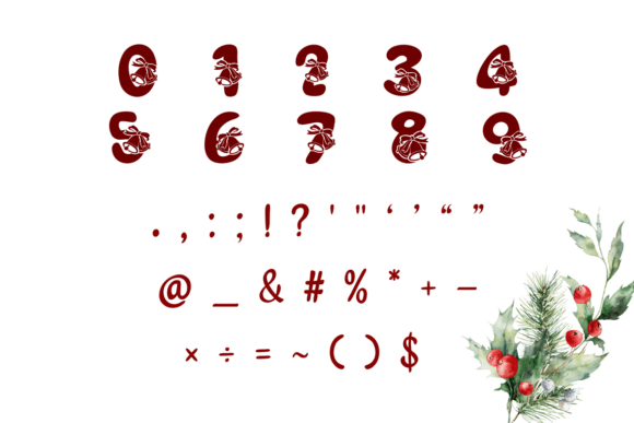 Christmas Bells Font - Preview 4
