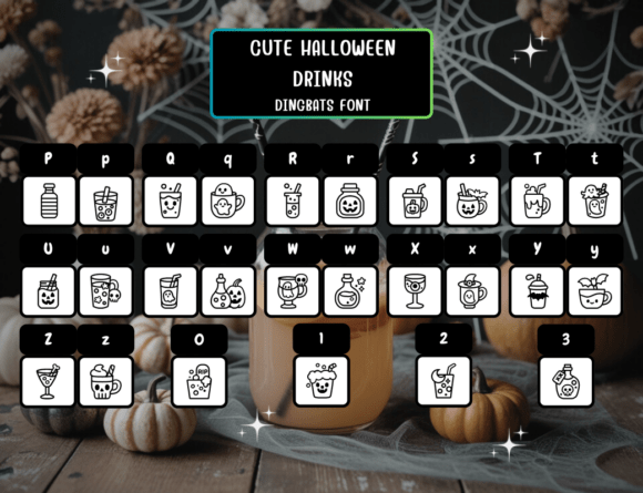 Cutehalloweendrinks Regular Font - Preview 2