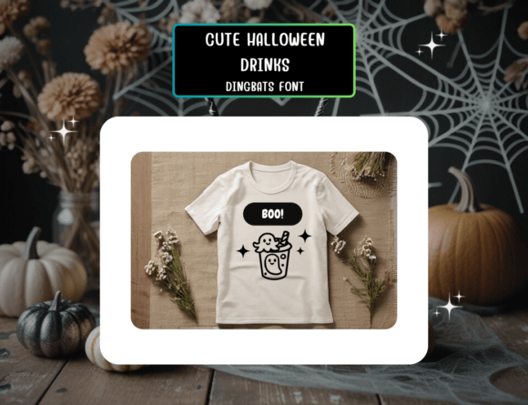 Cutehalloweendrinks Regular Font - Preview 5