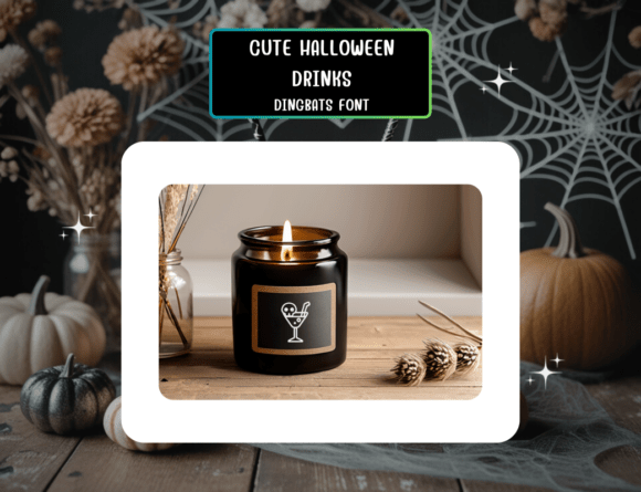 Cutehalloweendrinks Regular Font - Preview 6