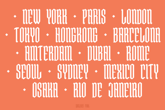 Gottyes Regular Font - Preview 3