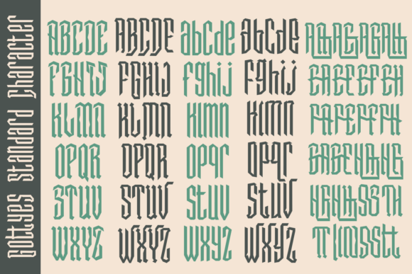 Gottyes Regular Font - Preview 5