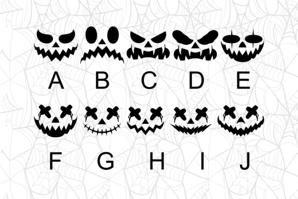 Halloween Scary Face Font - Preview 6