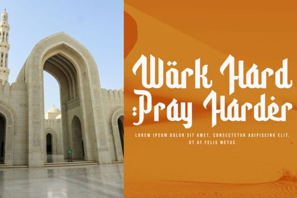 Hamzah Font - Preview 2