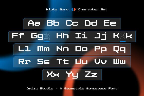 Kiota Mono Font - Preview 3