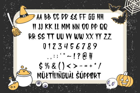 Nifty Spells Font PNG with transparent background - Preview 2