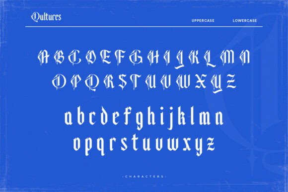 Qultures Font font preview - 1