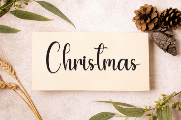 Snowgirls Font PNG with transparent background - Preview 2