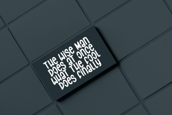 Brush Spooky Font - Preview 4