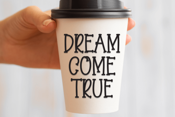 Chubby Doodle Font PNG with transparent background - Preview 1