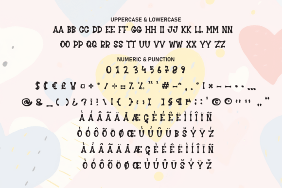 Cute Heart Font - Preview 6