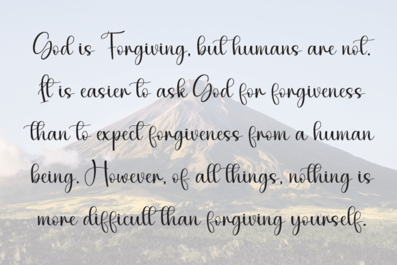 Giving Font - Preview 5