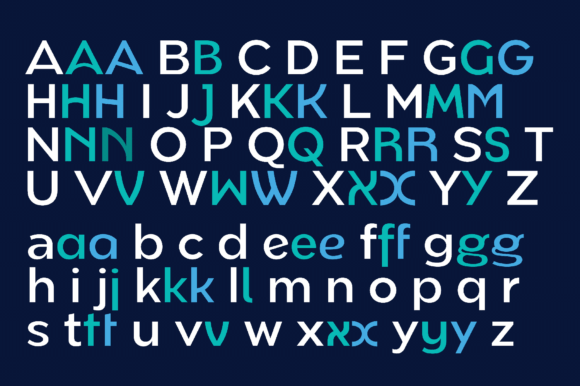 Pangi Regular Font PNG with transparent background - Preview 3