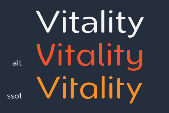 Pangirounded Regular Font PNG with transparent background - Preview 3