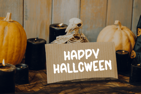 Scary Witch Font PNG with transparent background - Preview 3