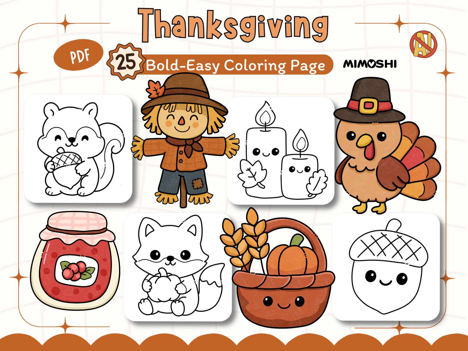 Thanksgiving Coloring Pages