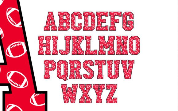 American Football Bulls Font - Preview 2