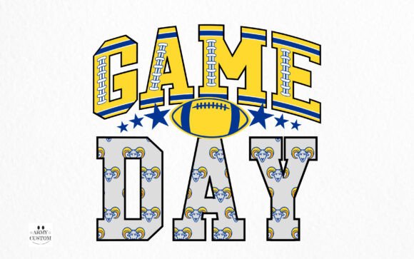 American Football Rams Font - Preview 1