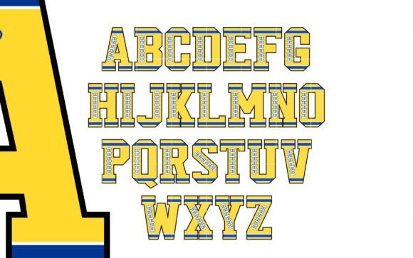 American Football Rams Font - Preview 2