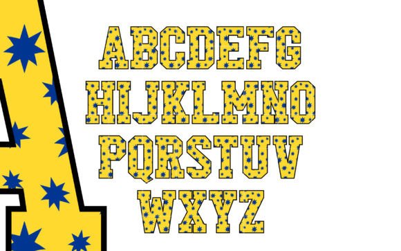 American Football Rams Font - Preview 6