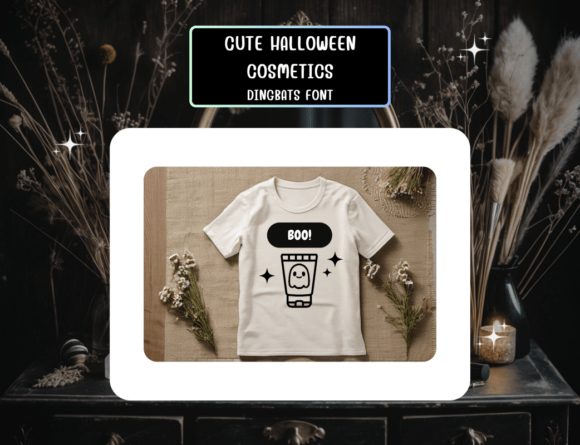 Cutehalloweencosmetics Regular Font font preview - 5