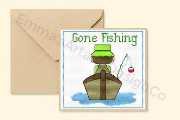 Father’s Day Cross Stitch Card