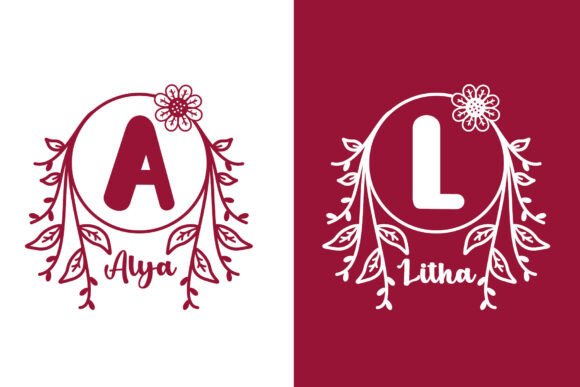 Florista Monogram Font - Preview 3
