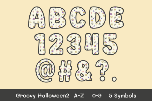 Groovy Halloween Font - Preview 3