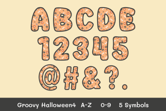 Groovy Halloween Font - Preview 5