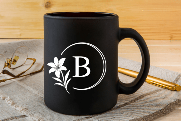 Lily Monogram Font PNG with transparent background - Preview 2