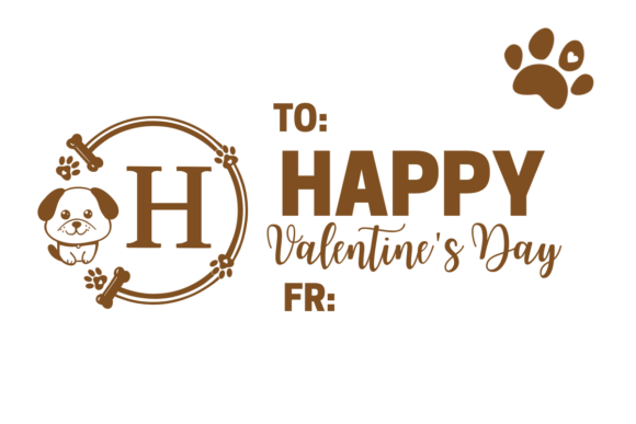 Love Dog Monogram Font font preview - 3
