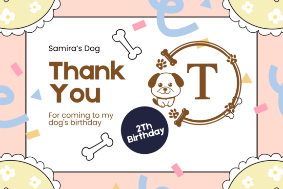 Love Dog Monogram Font font preview - 4