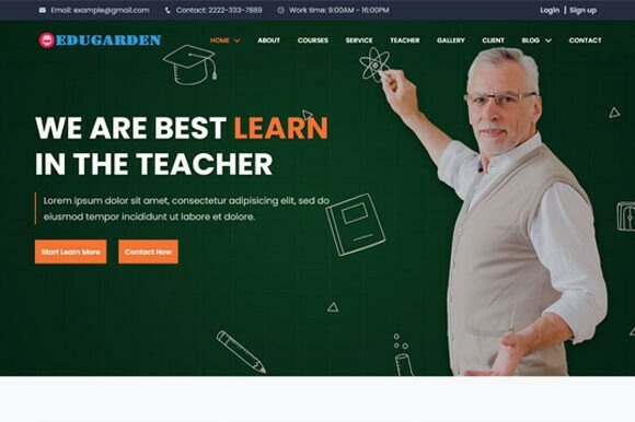 Modern Education HTML Theme
