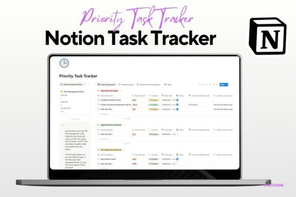Notion Task Tracker – Simple to-Do & Pro