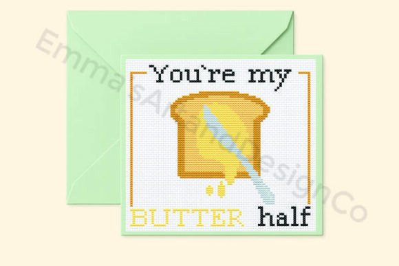 Quick Stitched Valentines Day Card
