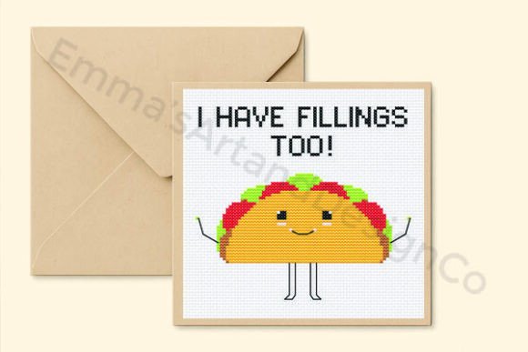 Stitched Valentines Day Card