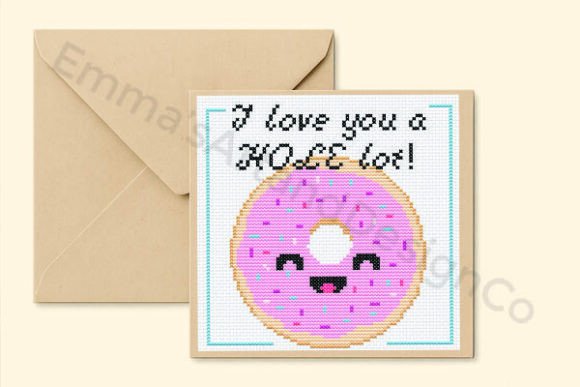 Stitched Valentines Day Card