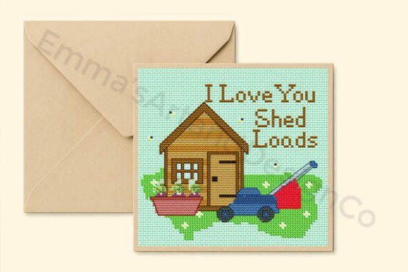 Stitched Valentines Day Card
