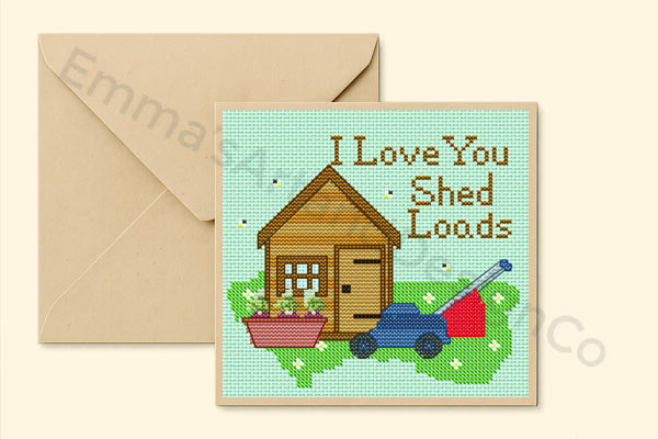 Stitched Valentines Day Card