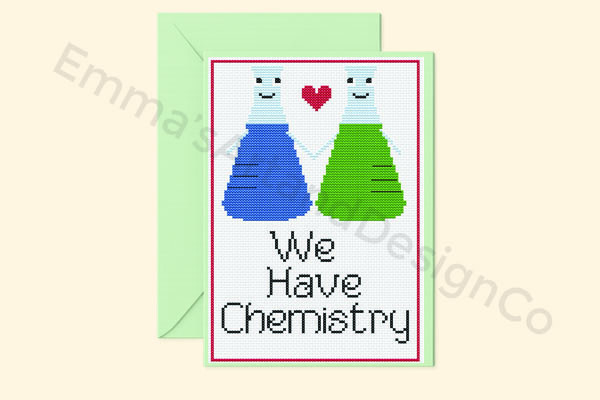 Stitched Valentines Day Card