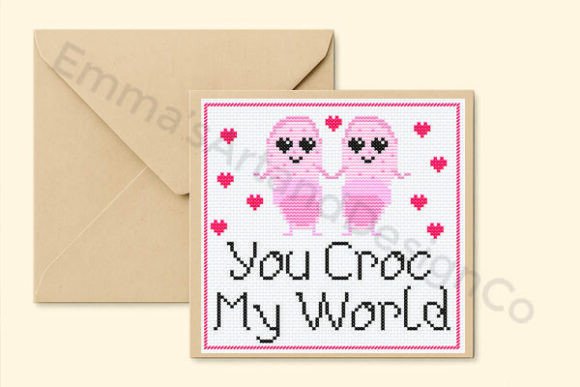 Stitched Valentines Day Card