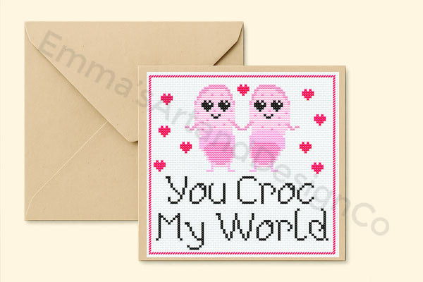 Stitched Valentines Day Card