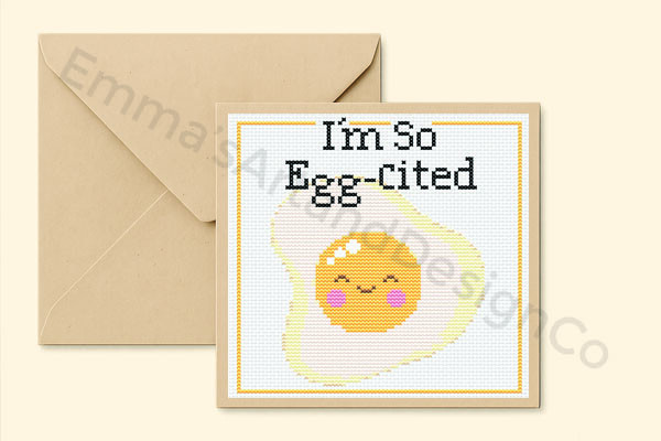 Thank You Cross Stitch Card