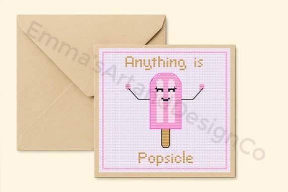 Well Done Cross Stitch Card