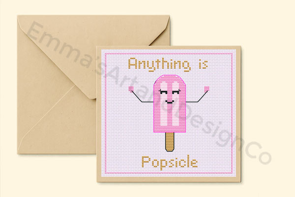 Well Done Cross Stitch Card