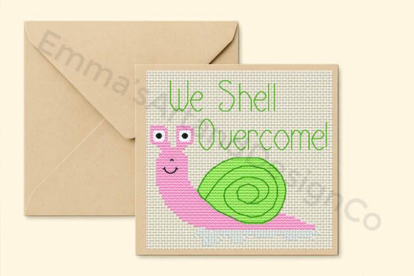 Well Done Cross Stitch Card